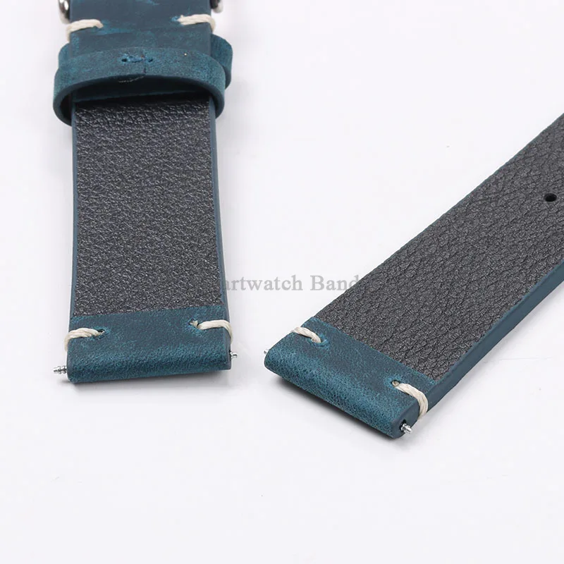 Tali jam tangan kulit sapi ant - Smartwatch Vintage Watches For Men ulasan dan harga