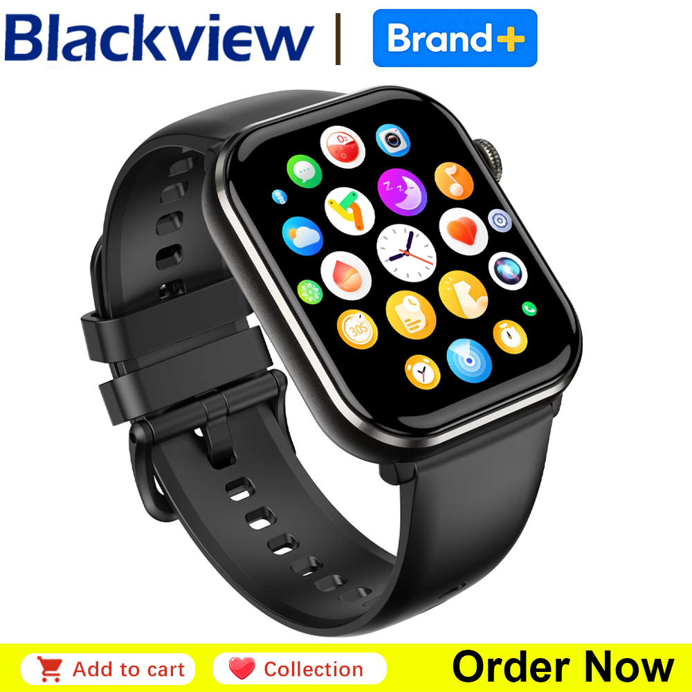 Blackview R60 Jam Tangan Pinta - Smartwatch Square Watches For Men ulasan dan harga
