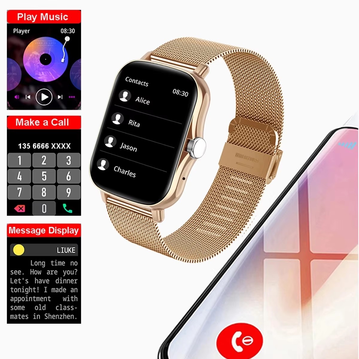 Jam Tangan Pintar Multifungsi  - Smartwatch Sports Watches For Women ulasan dan harga