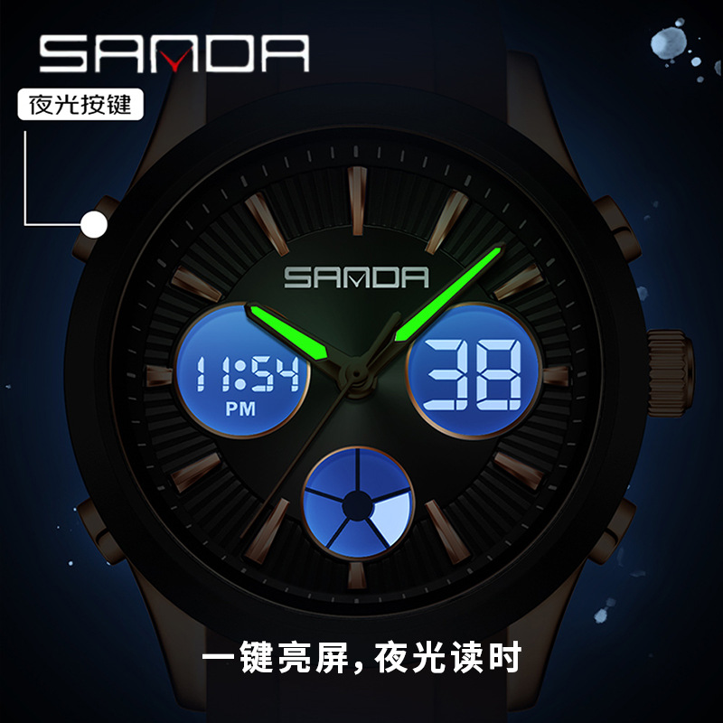 Jam tangan elektronik SANDA, j - Smartwatch Sports Watches For Women ulasan dan harga
