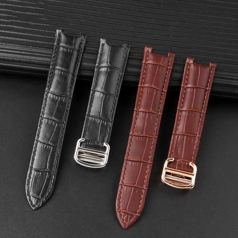 Tali Jam Tangan Kulit Sapi unt - Cartier Watch Tank ulasan dan harga