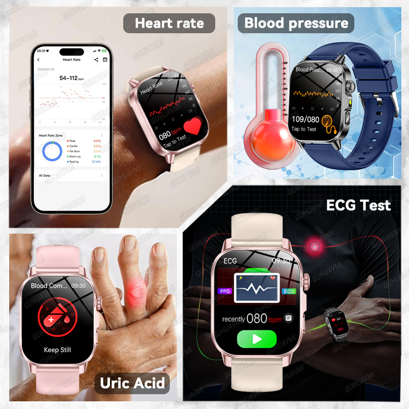 GUHUAVMI 2026 Jam Tangan Pinta - Smartwatch Military Watches For Men ulasan dan harga
