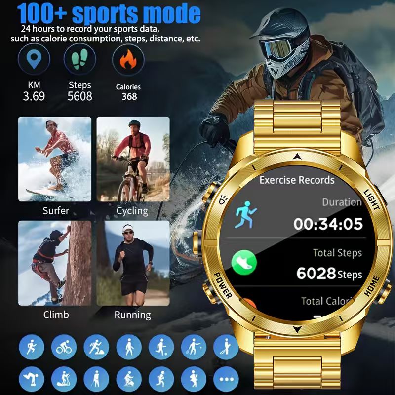 Jam Tangan Pintar Olahraga Lua - Smartwatch New Watches 2025 ulasan dan harga