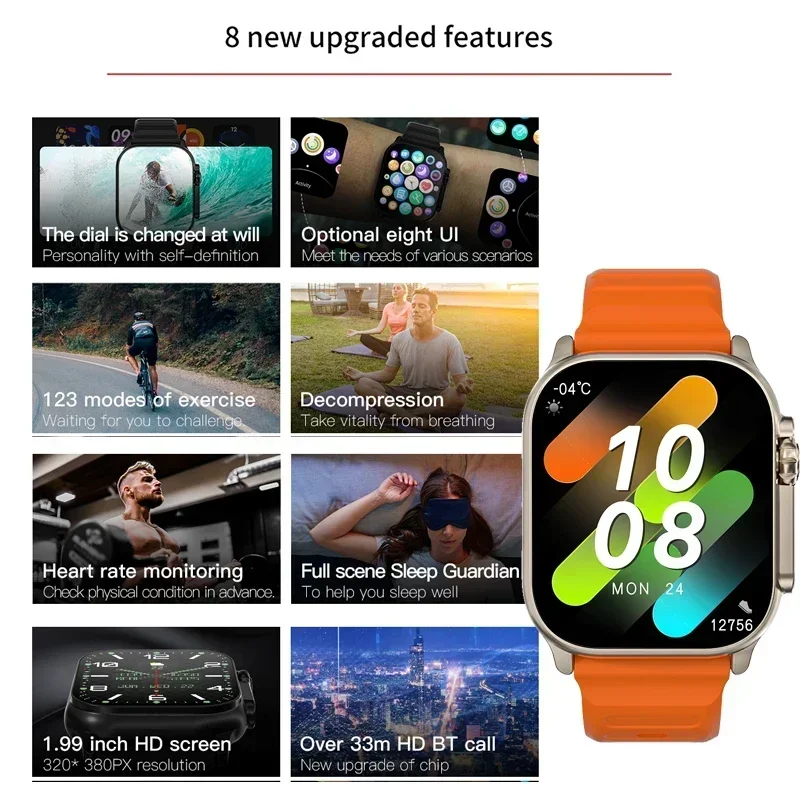 Jam Tangan Seri 9 Baru PK HK8  - Smartwatch Sports Watches For Women ulasan dan harga