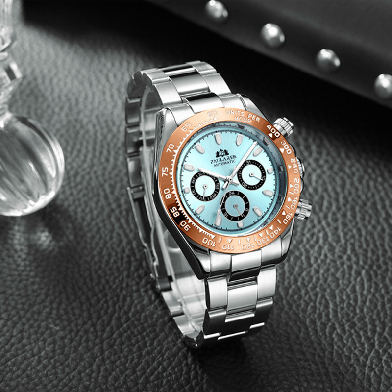 Jam Tangan Mekanik Pria PAULAR - Cartier Watch Tank ulasan dan harga