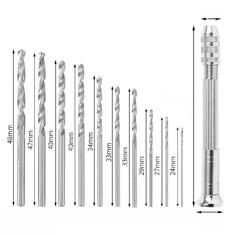 0.8-3.0mm Mini Hand Drill Alat - Watches Original ulasan dan harga