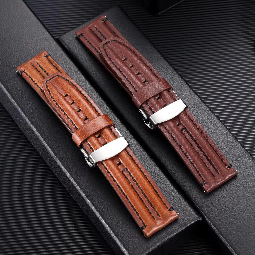 Tali Jam Tangan Kulit Sapi Asl - Smartwatch Vintage Watches For Men ulasan dan harga