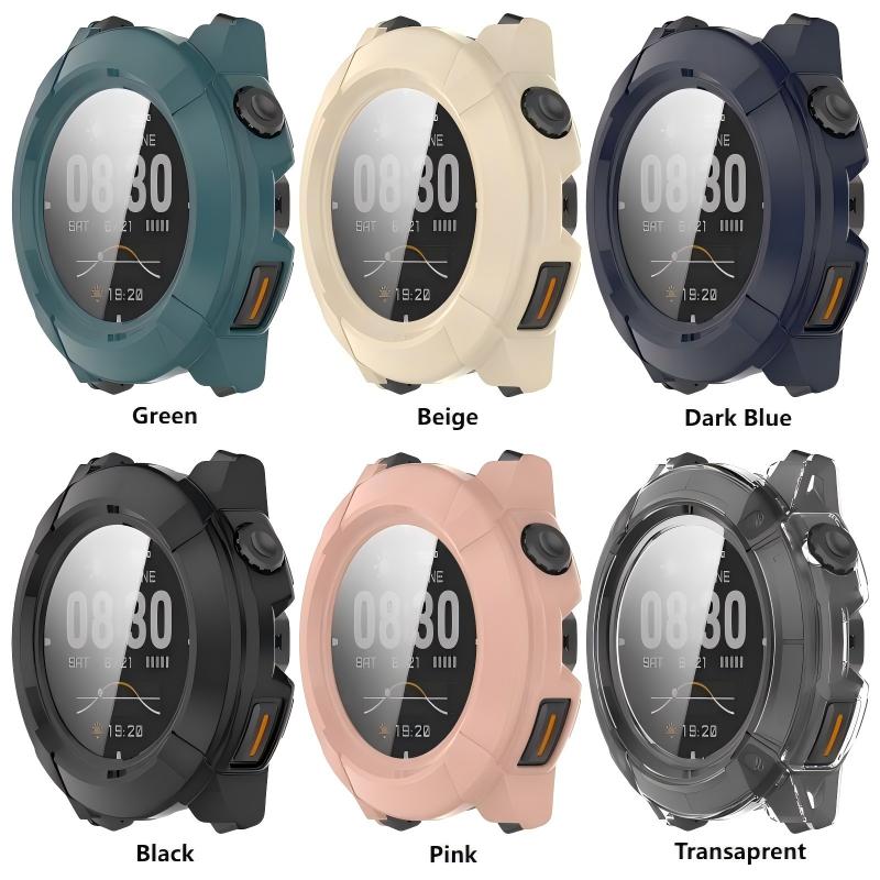 Casing PC + Kaca Tempered untu - Watch Smartwatch Android ulasan dan harga