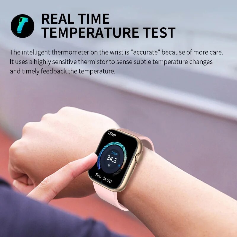 LIGE jam tangan pintar panggil - Smartwatch Sports Watches For Women ulasan dan harga