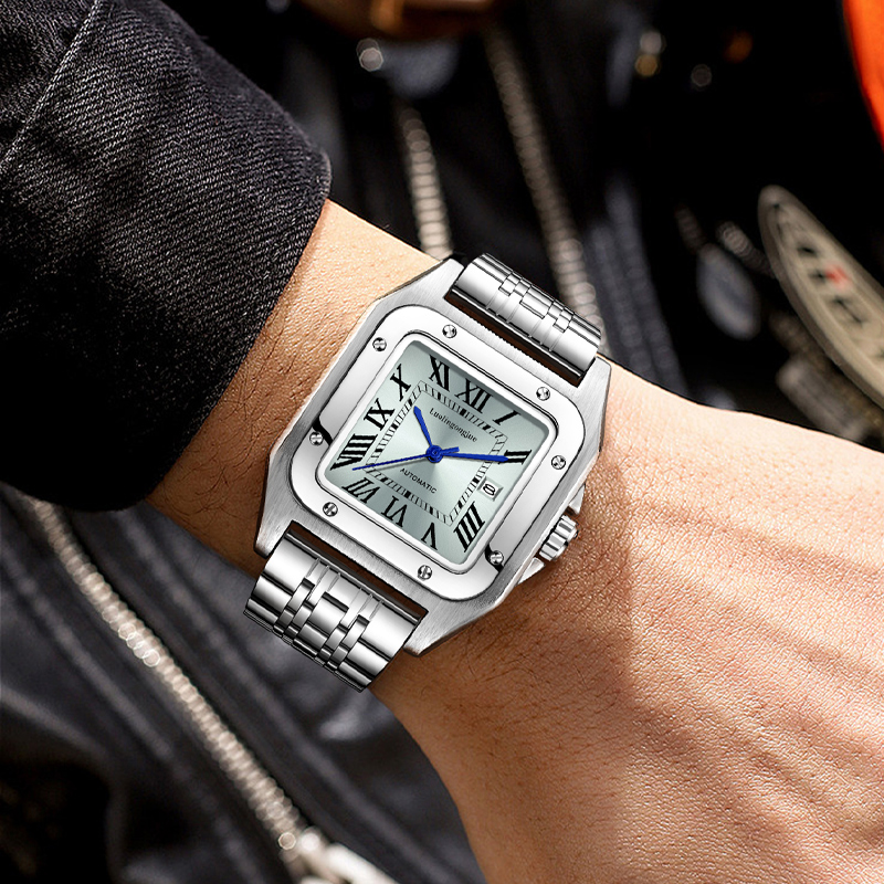 Jam Tangan Mekanis Otomatis Pe - Cartier Watch Tank ulasan dan harga