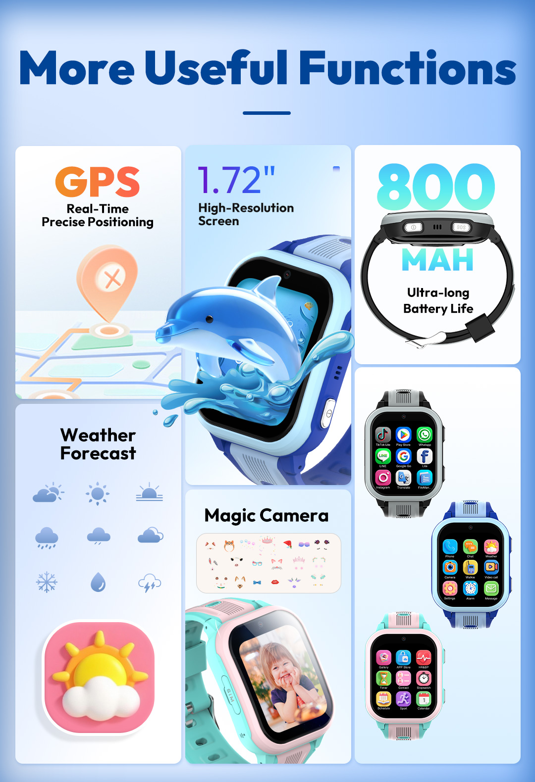 Jam Tangan Pintar KT41 - Jam T - Smartwatch Watches Gift For Boys ulasan dan harga