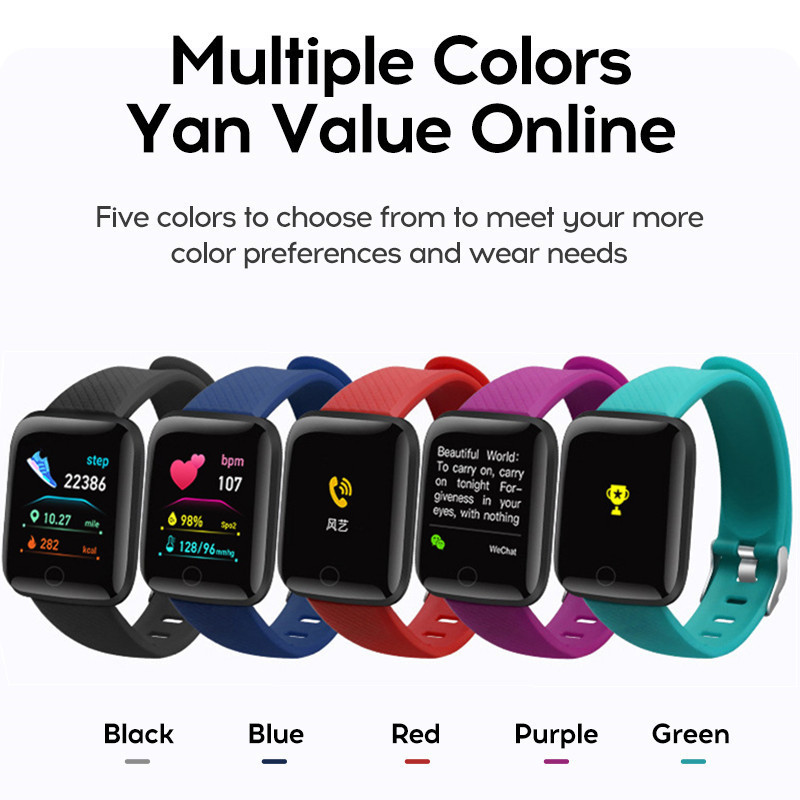 116plus Jam Tangan Pintar Pria - Smartwatch Sports Watches For Women ulasan dan harga