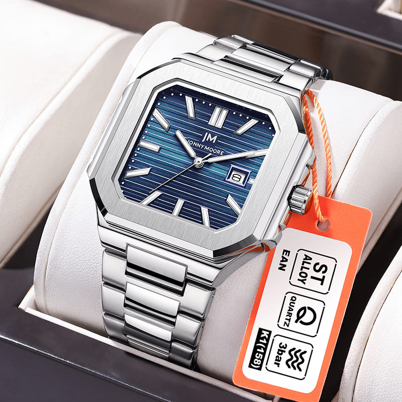 JONNY MOORE K1050 Jam Tangan F - Smartwatch Square Watches For Men ulasan dan harga