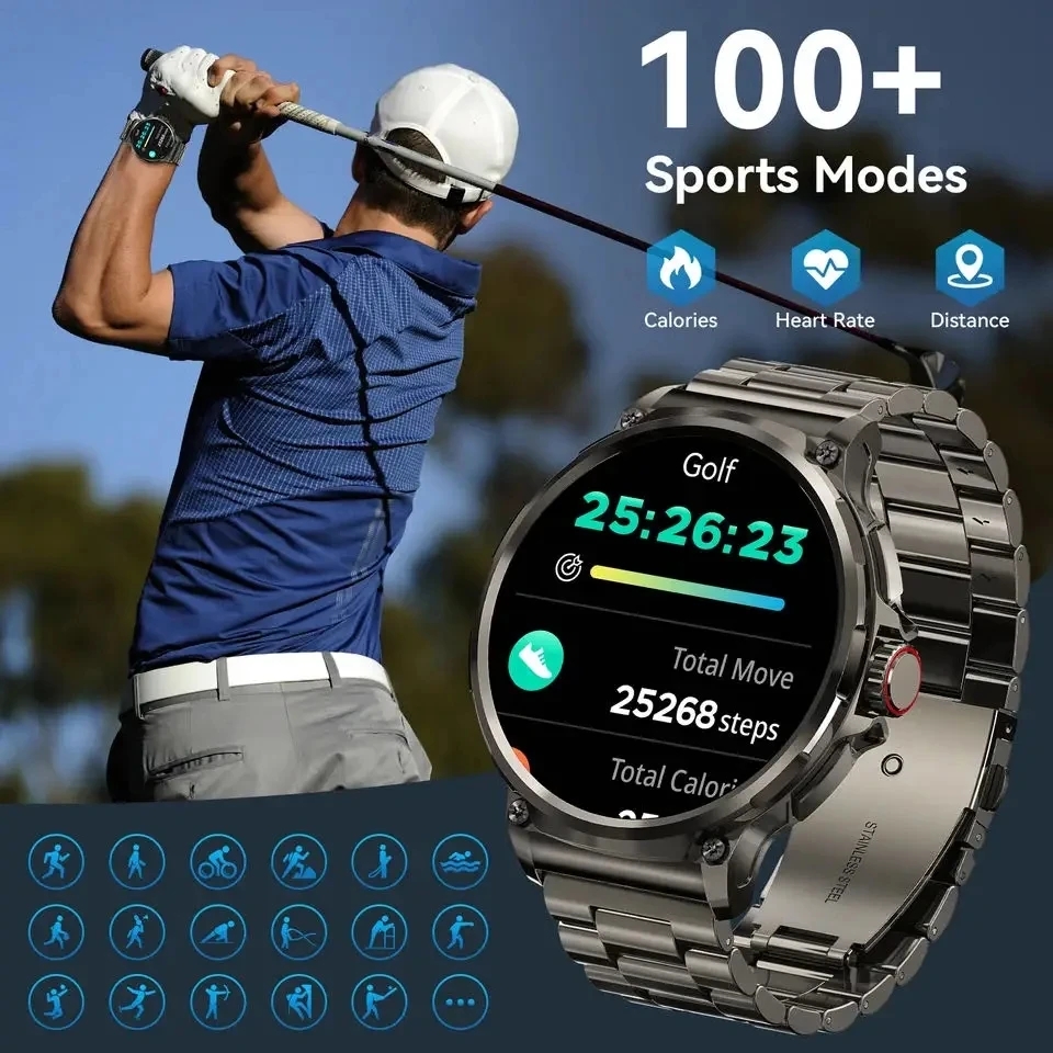 Jam Tangan Pintar Bluetooth Ca - Smartwatch New Watches 2025 ulasan dan harga