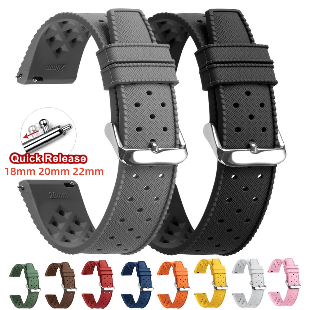 Tali Jam Tangan Silikon Tropis - Citizen Watches Smartwatch ulasan dan harga